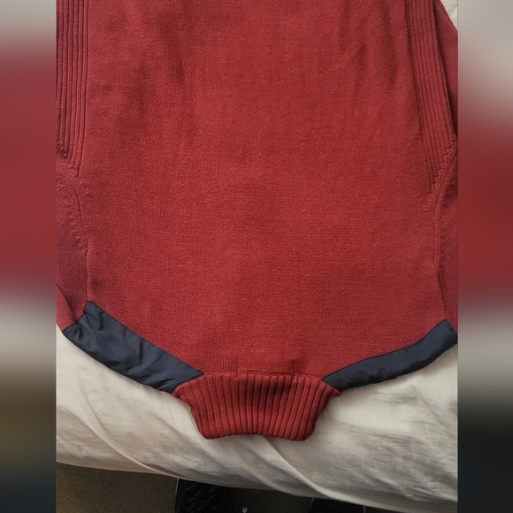 U.S Polo Assn Collard Zip Up, Red , Navy Blue,  Brand New , Never Worn XL - Picture 6 of 7